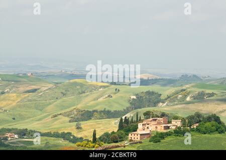 Ländliches Motiv, Toskana, Italien Stockfoto