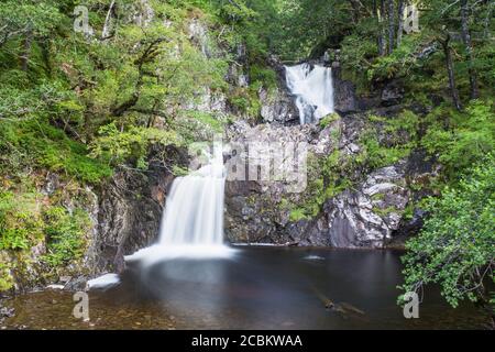 Chia-aig Wasserfall, Loch Arkaig, Lochaber, Schottland Stockfoto