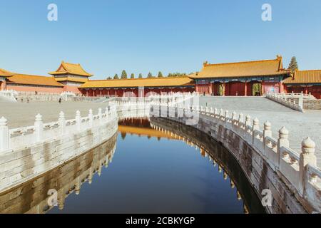 Innerhalb der Verbotenen Stadt, Peking, Peking Gemeinde, China Stockfoto