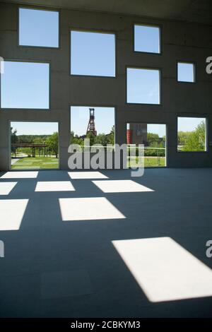 Design School, Zeche Zollverein, Essen, Ruhrgebiet, Deutschland Stockfoto