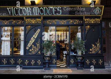 Prunkvolles Restaurant vor Bilba, Spanien Stockfoto
