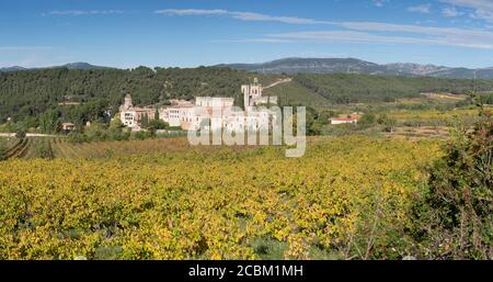 Kloster Santes Creus, Tarragona, Spanien Stockfoto