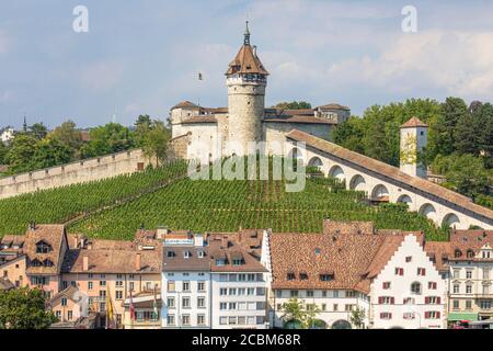 Schaffhausen, Munot, Schweiz, Europa Stockfoto