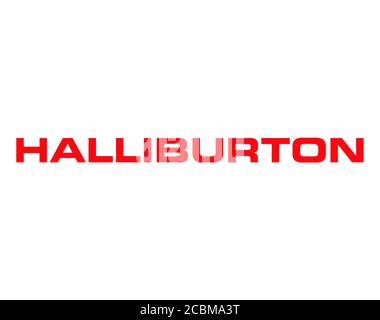 Halliburton Symbol logo Stockfoto