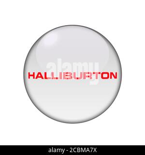 Halliburton Symbol logo Stockfoto