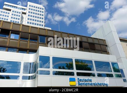 Gebäude der Deutschen Rentenversicherung in Berlin Stockfoto