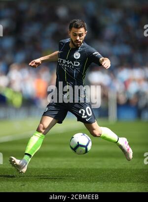 Bernardo Silva von Manchester City während des Premier League-Spiels im AMEX Stadium in Brighton. Stockfoto