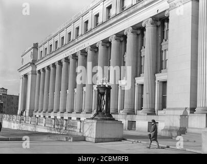 Hauptpostamt, Washington, D.C., USA, Arthur Rothstein, U.S. Office of war Information, 1938 Stockfoto