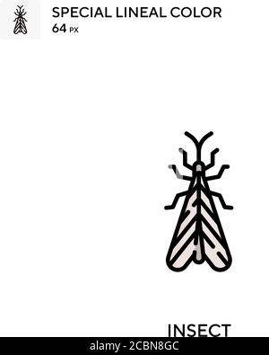 Insect Special Lineal Farbe Vektor-Symbol. Insektensymbole für Ihr Geschäftsprojekt Stock Vektor