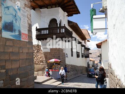 Side Street Cusco Stockfoto