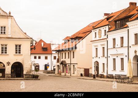 Kazimierz Dolny, Polen, 26. Oktober 2015: Stadtarchitektur Stockfoto