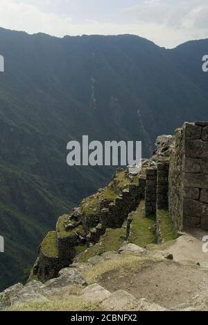 Region Machu Picchu Cusco Peru Stockfoto