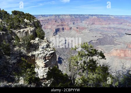 Faszinierender Blick auf den Grand Canyon National Park Grand USA Stockfoto