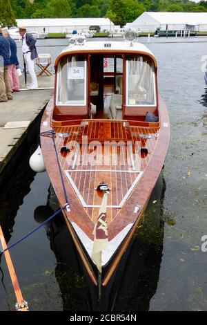 Traditionelle Boat Show, Henley Stockfoto