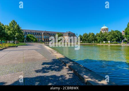 Oberer Schlossgarten oder Oberer Schlossgarten, Stuttgart, Bundesland Baden-Württemberg, Süddeutschland, Europa Stockfoto