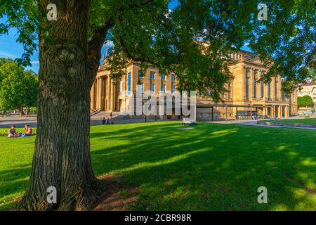 Oberer Schlossgarten oder Oberer Schlossgarten, Stuttgart, Bundesland Baden-Württemberg, Süddeutschland, Europa Stockfoto