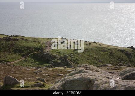 Blick vom Land's End Stockfoto