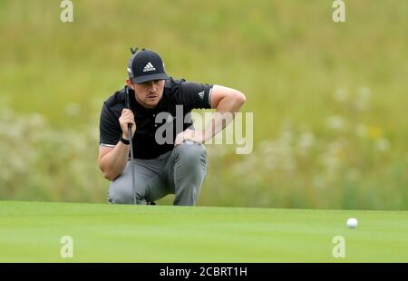 Scotland's Connor Syme am 13. Während des dritten Tages des Celtic Classic im Celtic Manor Resort. Stockfoto