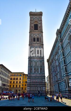 Campanile von Giotto Stockfoto