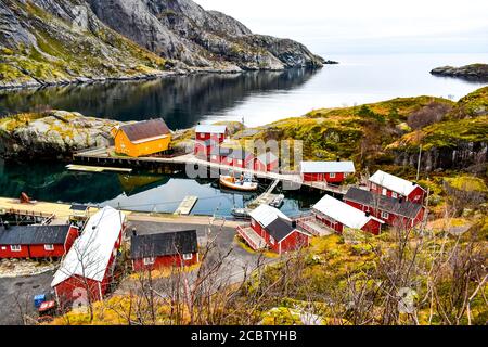 Nusfjord Stockfoto