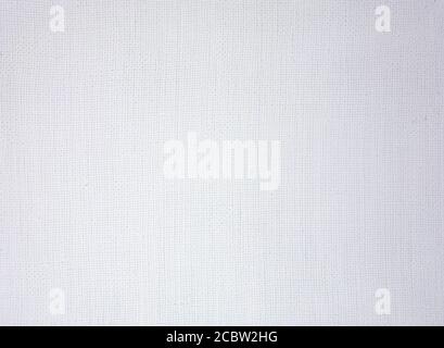 Hintergrund aus Acryl grundierte Leinenleinwand für Malerei Stockfoto