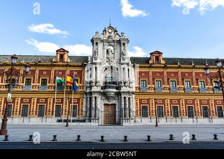 Palacio de San Telmo Stockfoto