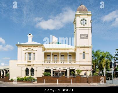 Die ursprüngliche Townsville Post Office ist jetzt die Brauerei in Townsville, North Queensland, Australien Stockfoto