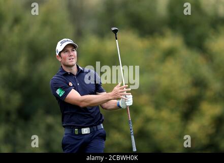 Wales' Rhys Enoch am vierten Tag des Celtic Classic im Celtic Manor Resort. Stockfoto