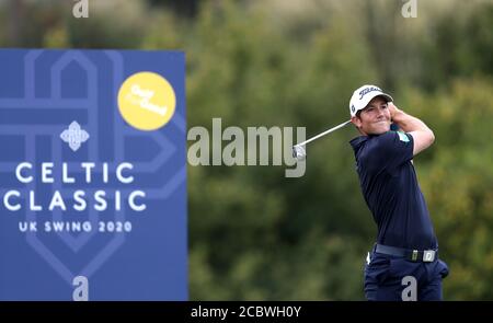 Wales' Rhys Enoch am vierten Tag des Celtic Classic im Celtic Manor Resort. Stockfoto