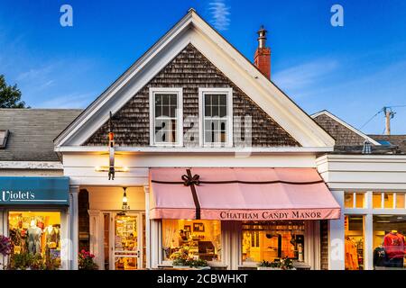 Candy Manor, Chatham, Cape Cod, Massachusetts, USA. Stockfoto