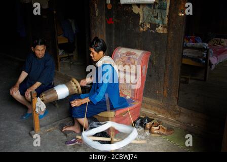 China. Provinz Guizhou. Stadt Rongjiang. Dong-Ethnie Stockfoto