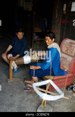 China. Provinz Guizhou. Stadt Rongjiang. Dong-Ethnie Stockfoto