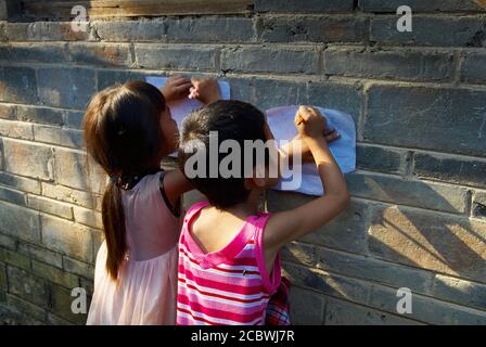 China. Provinz Guizhou. Stadt Rongjiang. Dong-Ethnie Stockfoto