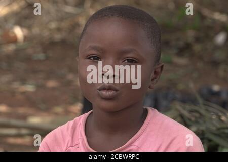 Abidjan, Accra, Unternehmen Stockfoto