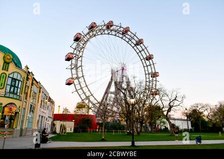 Prater Wien Stockfoto