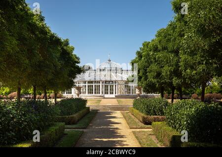 Der Wintergarten in Chiswick House and Gardens Stockfoto