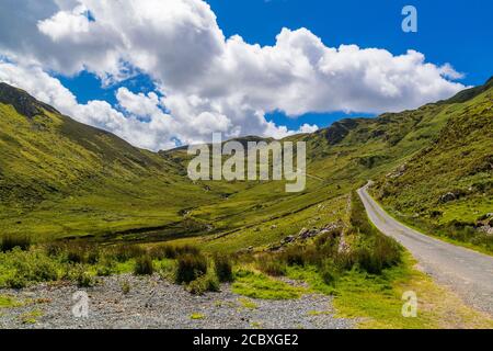 Glengesh Pass, County Donegal, Irland. Wunderschöne Landschaft. Stockfoto