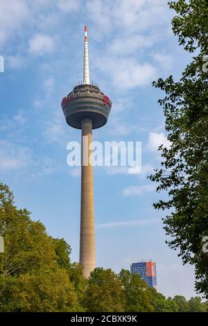 Köln, NRW, Deutschland, 08 15 2020, Funkturm Colonius, im Freien Stockfoto