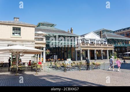 Covent Garden Market Square, Covent Garden, Westminster, London, England, Vereinigtes Königreich Stockfoto