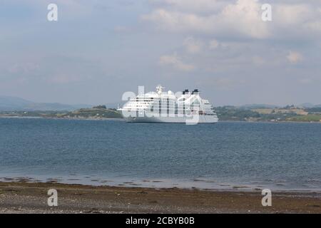 Schiff in Bantry Bay Coast, Bantry, Co Cork. Irland Stockfoto