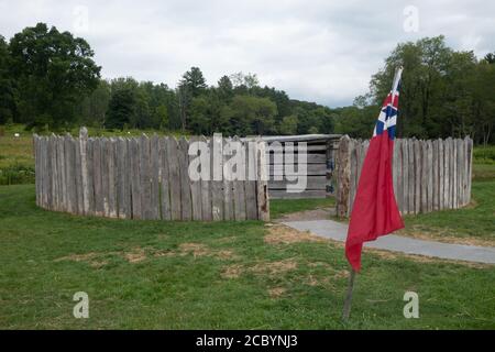 Fort Necessity National Battlefield, Farmington, Pennsylvania, USA Stockfoto