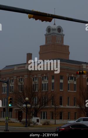 Randal County State Historical Site Court House, Canyon, Texas. Stockfoto