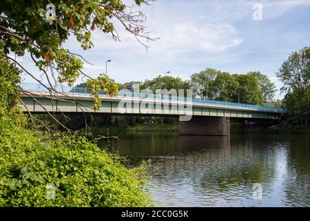 Brücke über das Ruhrgebiet, Bundesstraße B 54, Herdecke, Ruhrgebiet, Nordrhein-Westfalen, Deutschland, Europa Stockfoto