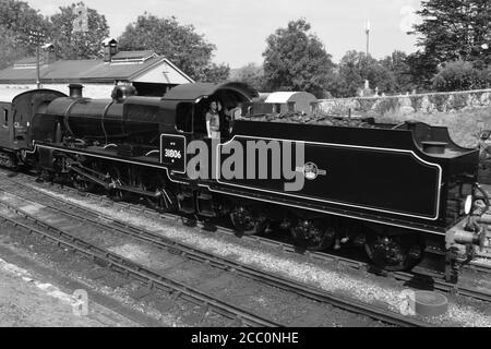 Eine Dampflokomotive der U-Klasse. Stockfoto