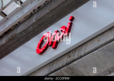 Bordeaux , Aquitaine / Frankreich - 08 10 2020 : orpi Zeichen und roten Text Logo in der Agentur der Immobilienmakler Büro Firma Stockfoto