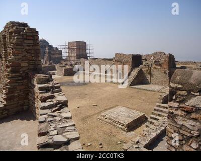 Rana Kumbha Palast von Chittorgarh wurde von Rana Kumbha im 15. Jahrhundert errichtet. Die Architektur des Palastes ist sehr schön Stockfoto