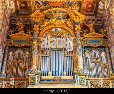Italien, Rom, Lateranviertel, Kathedrale San Giovanni in Laterano, Orgeln Stockfoto