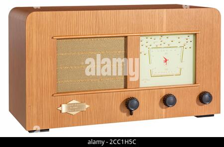 Grundig Radio Heinzelman, 50 Jahre limitierte Auflage ab 1995, Replik Stockfoto