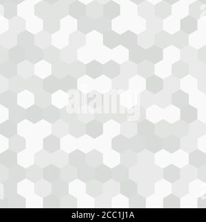 Hexagon geometrische Formen nahtlose Muster Textur Stock Vektor
