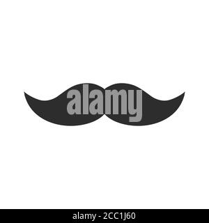 Italien Schnurrbart Symbol. Einfache Abbildung: Italien Schnurrbart vektor Symbol für Web Stock Vektor